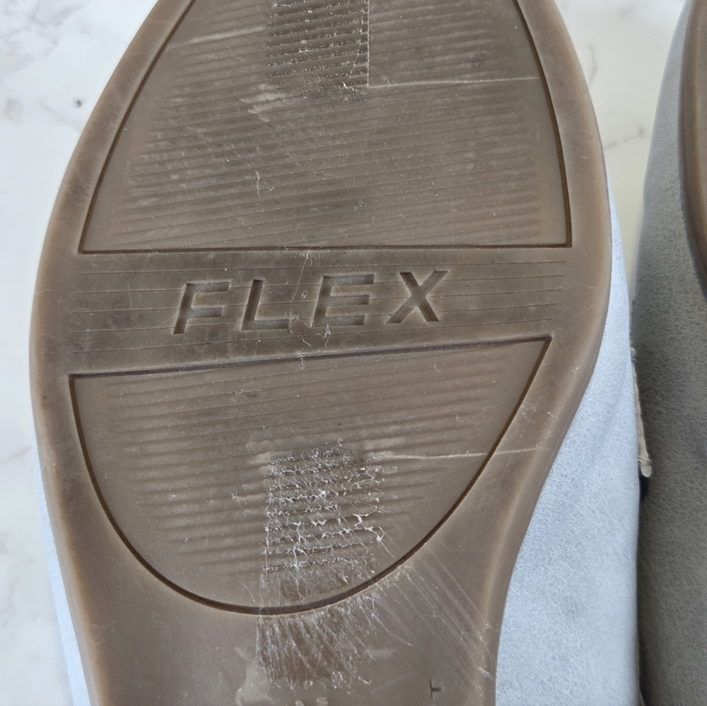 LifeStride Light Gray Slip-On Mule Loafers - Picture 4 of 7